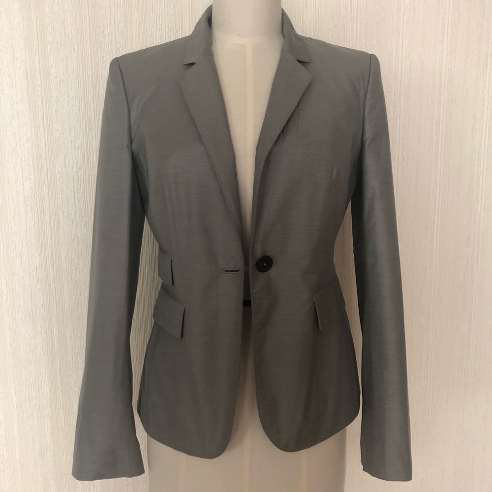 Joseph Fitted cotton/poly gray jacket size 36